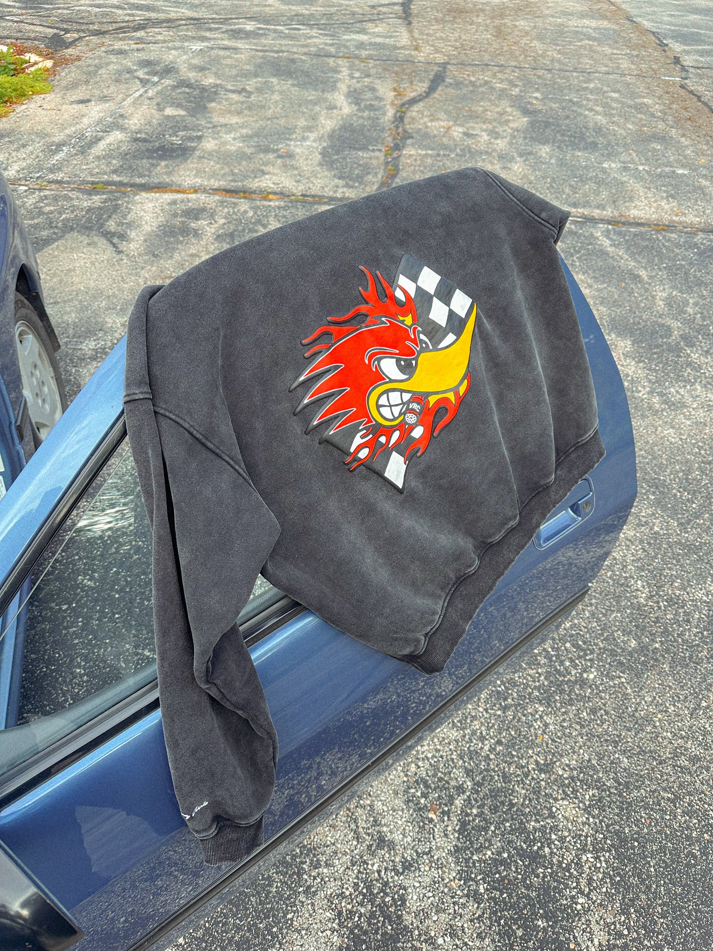 Flaming Final Lap Hoodie