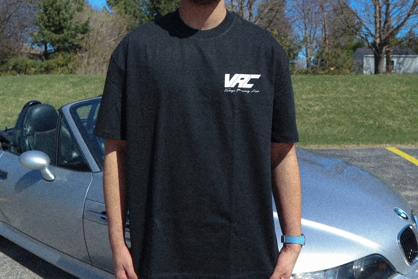 VRC House Tee - Black Heavy Weight