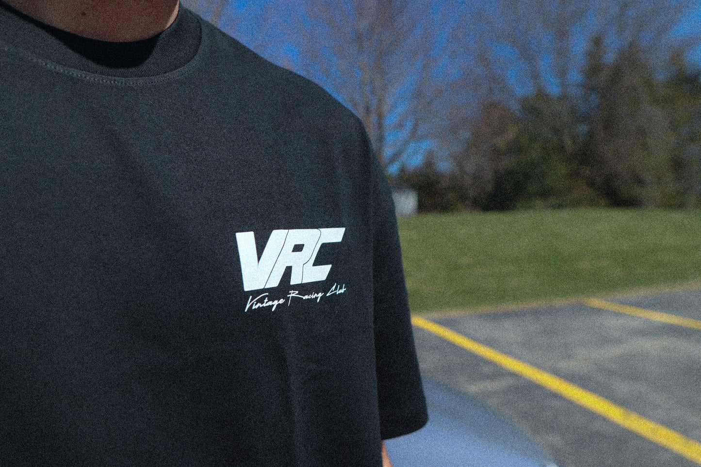 VRC House Tee - Black Heavy Weight