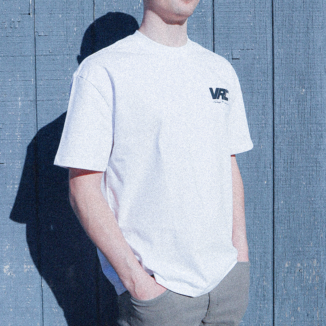 VRC House Tee - White Heavy Weight