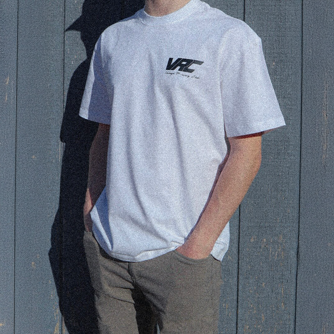 VRC House Tee - White Heavy Weight